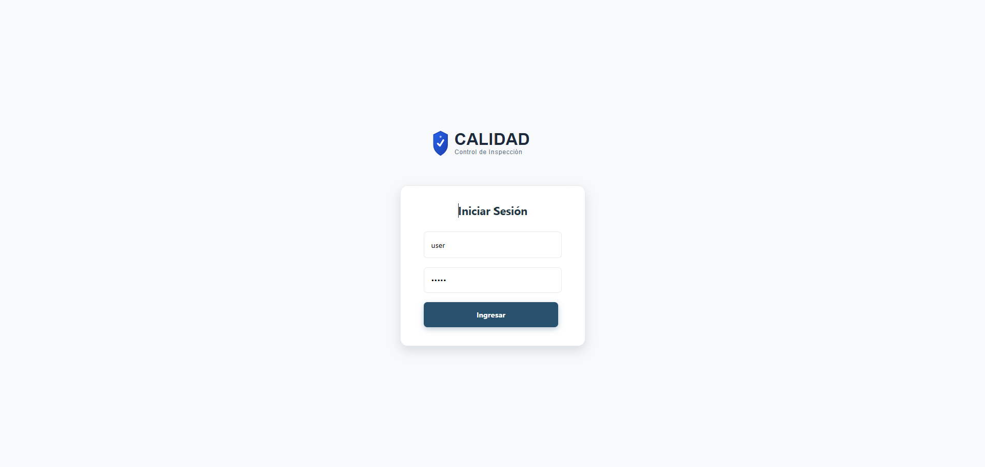 App Inspección de Calidad
